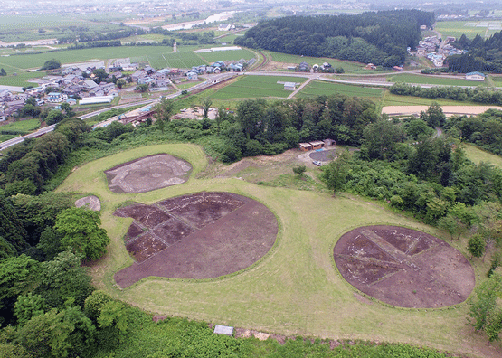 555-伊勢堂岱遺跡ー空撮